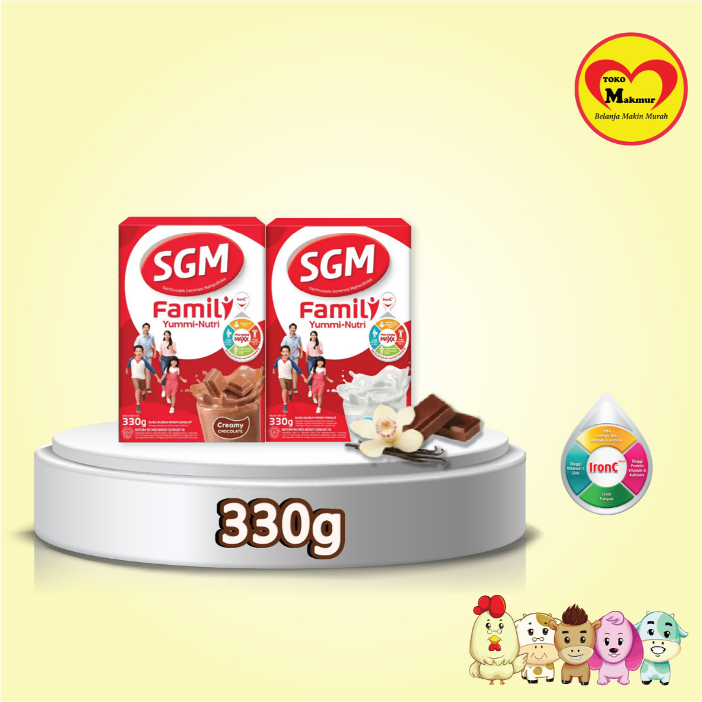 

Sgm Yummi Nutri Vanila / Coklat 330gr / Toko Makmur Baby Shop