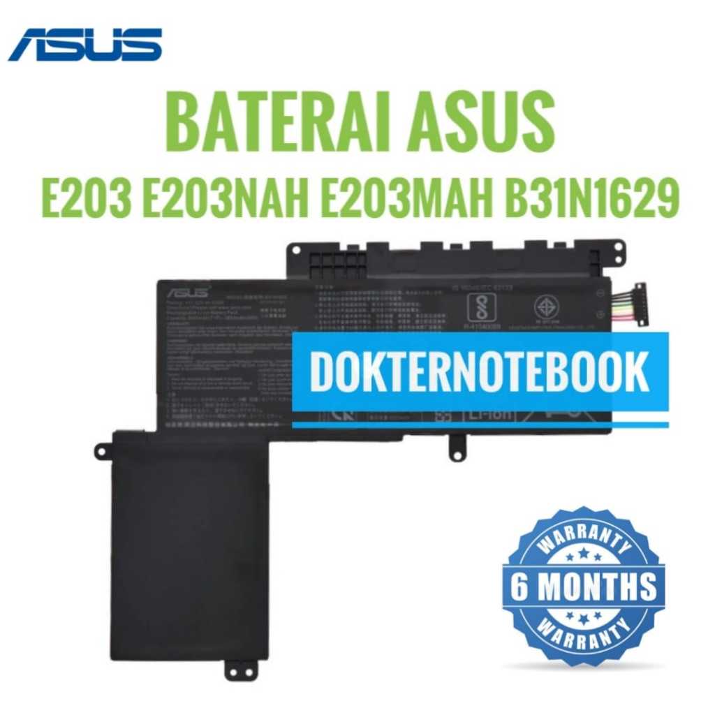 Original Baterai Asus E203 E203NAH E203MAH B31N1629