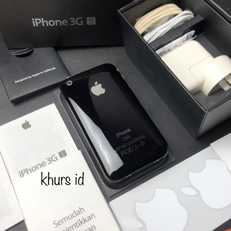 iphone 3gs black 16gb very rare - apple collection