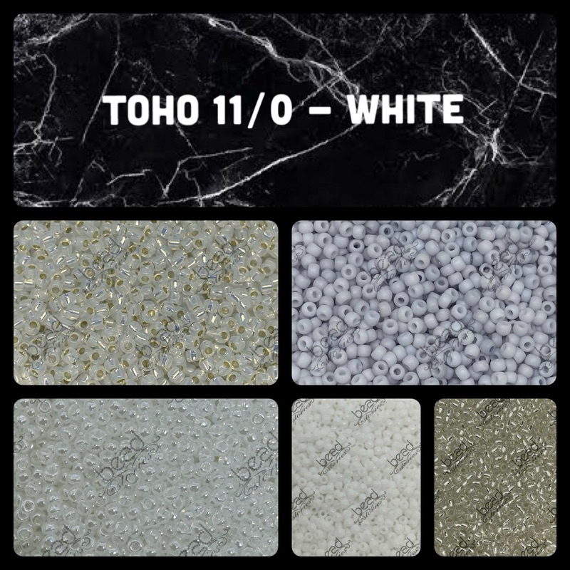 Toho Round Beads 11/0 (White)