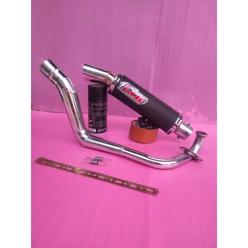 Kenalpot samlong kobra  racing IJR racing fulset beat karbu beat fi beat delux vario 110 Vario 125 V