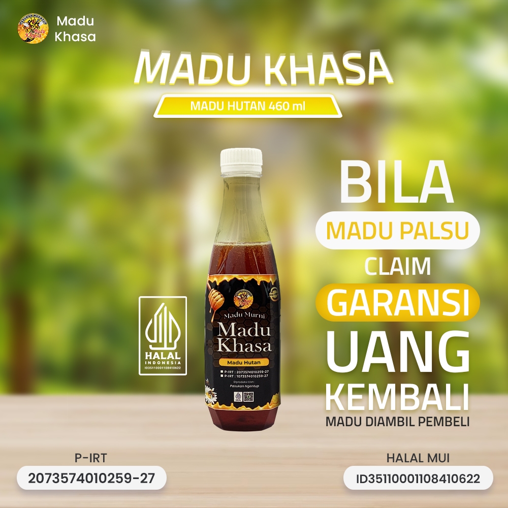 

Madu Hutan Premium | MADU KHASA 460 ML