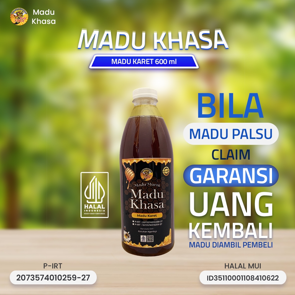 

Madu Karet Asli | Suplemen Alami untuk Kesehatan dan Kebugaran – MADU KHASA 600 ML