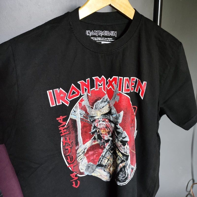 Kaos IRON MAIDEN X GEOFF MAX Original