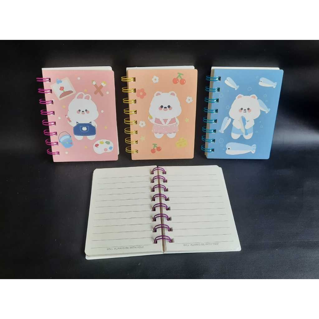 

Buku Binder A7-5806 Aesthetic|Buku Tulis|Buku Mini|Buku Kecil|Buku Saku