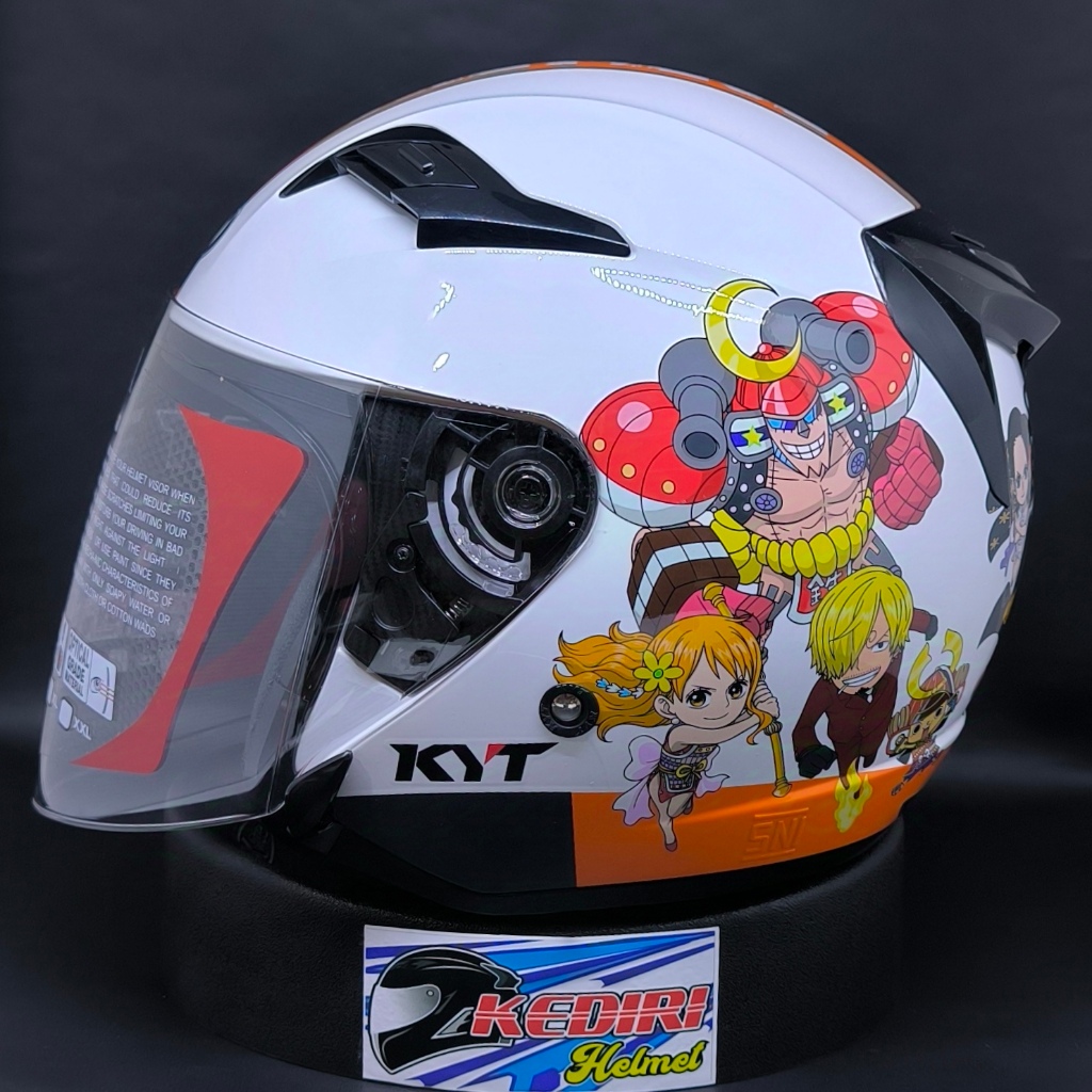 Helm anak KYT Venom Junior One Piece Japan