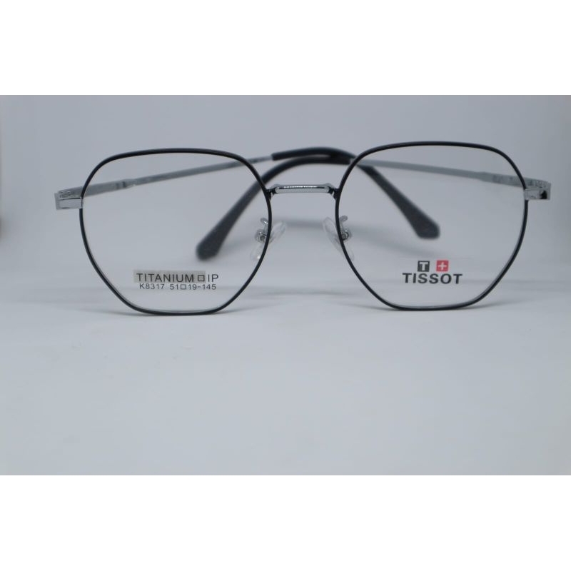Lensa + frame Kacamata Lebar 51mm