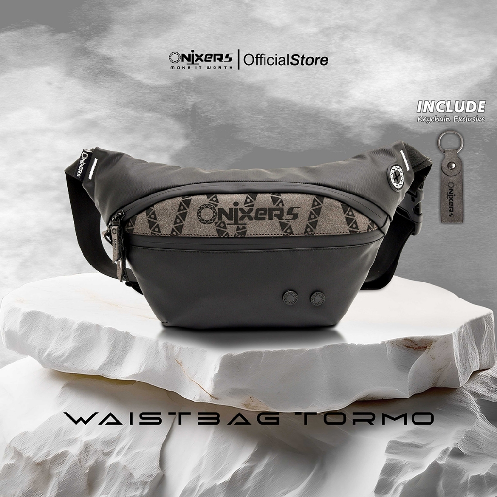 Onixers TORMO Waistbag Tas Selempang Waterproof
