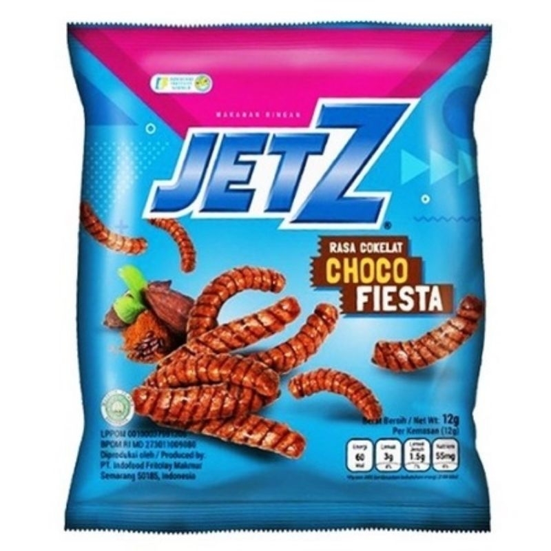 

Snack Jet Z Stick Choco Fiesta renceng isi 10