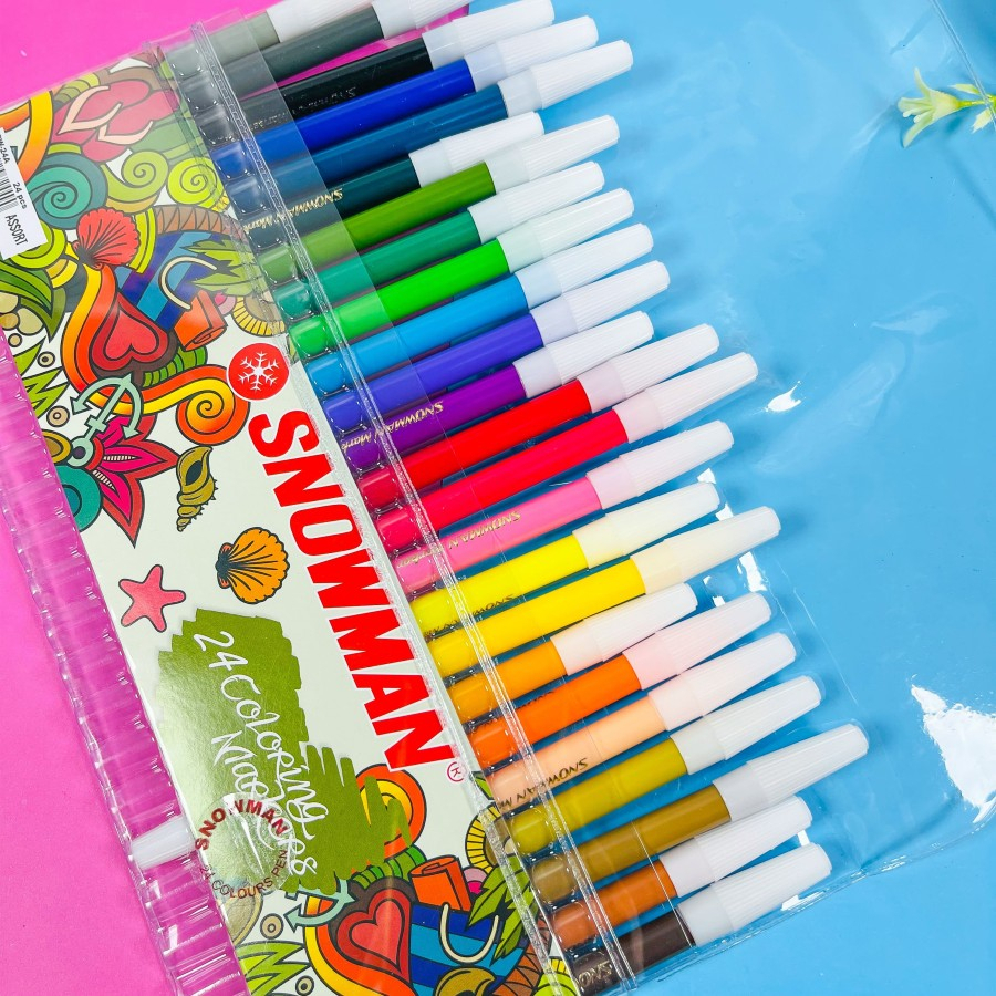 

Spidol Kecil Marker 24 Warna Snowman