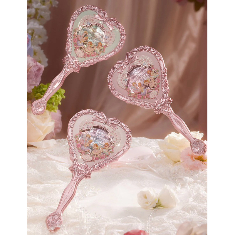 Flower Knows Midsummer Fairytales Collection Limited Edition Misc. Mirror Cermin, Hair Brush, Blush 