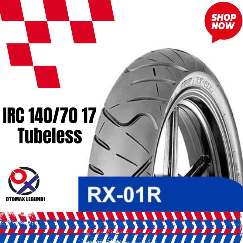 Ban luar IRC 140/70 17 Tubeless