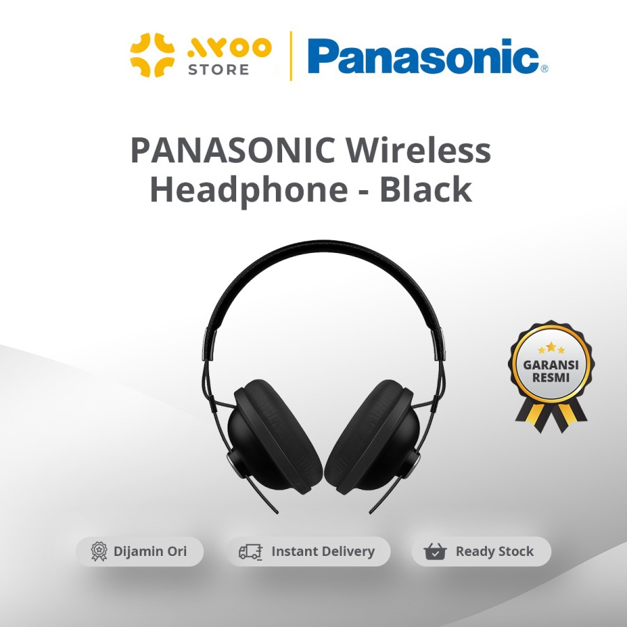 PANASONIC Wireless Headphone HTX80BE - Black