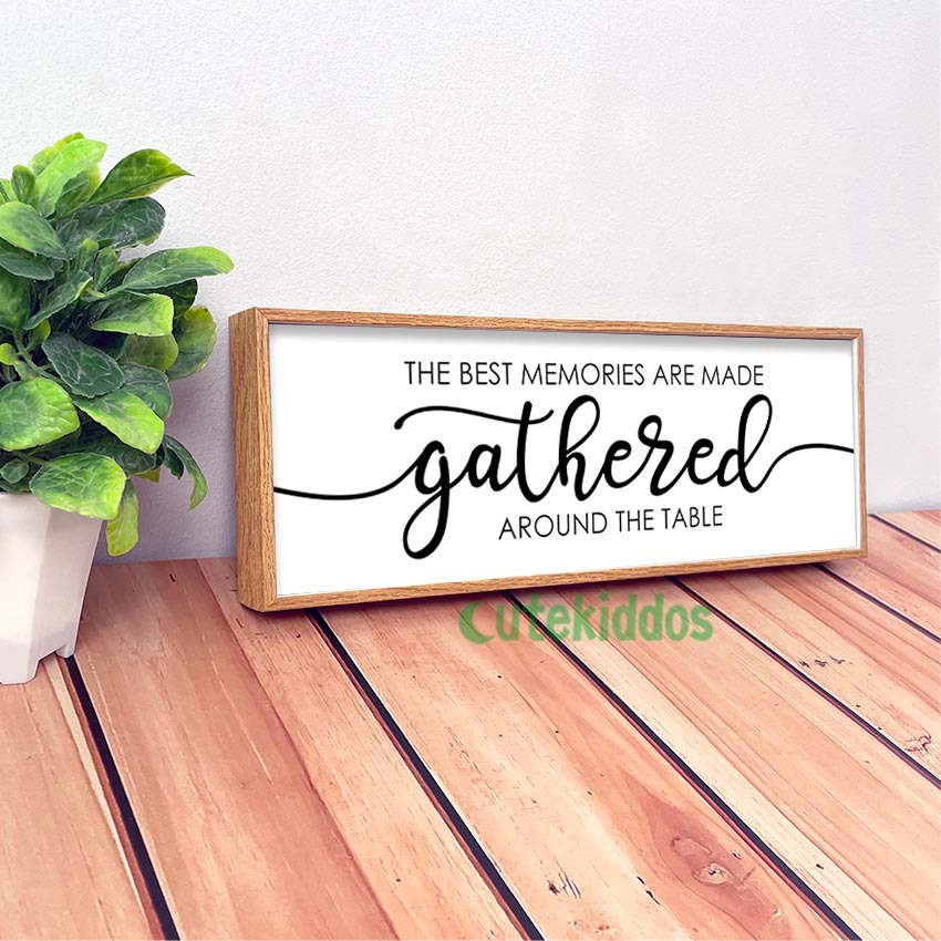 Hiasan Dinding Dapur Wall Decor Dekorasi Ruang Makan Pajangan Dinding Quotes