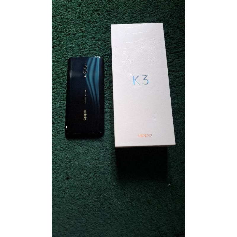 hp oppo k3 full set original (second)