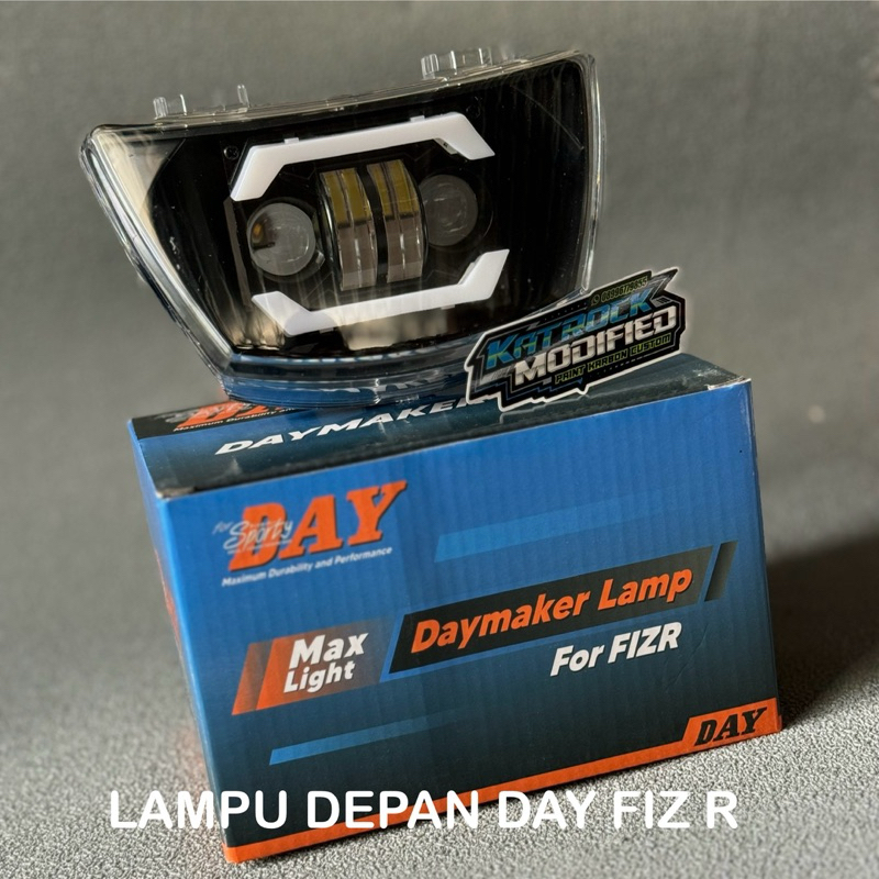 LAMPU DEPAN FIZ R DAY LAMPU FIZ R LAMPU DAYMAKER customc FIZ R PNP TINGAL PASANG SEIN FIZ R STOPLAM 