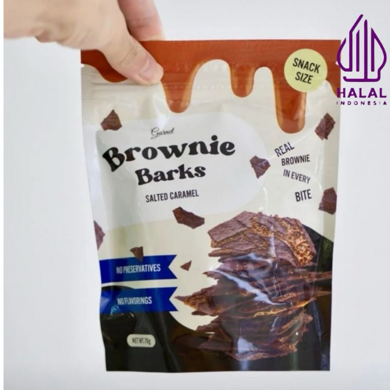 

Brownie Barks Brownie Crispy Salted Caramel 70gr