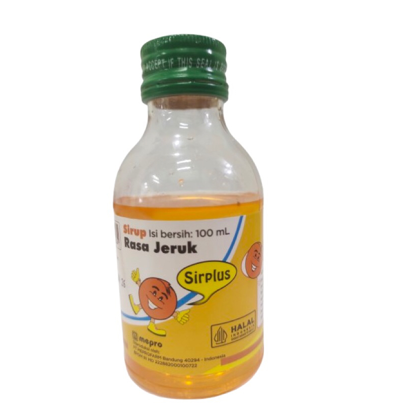 

Sirplus Sirup rasa Jeruk 100 ml