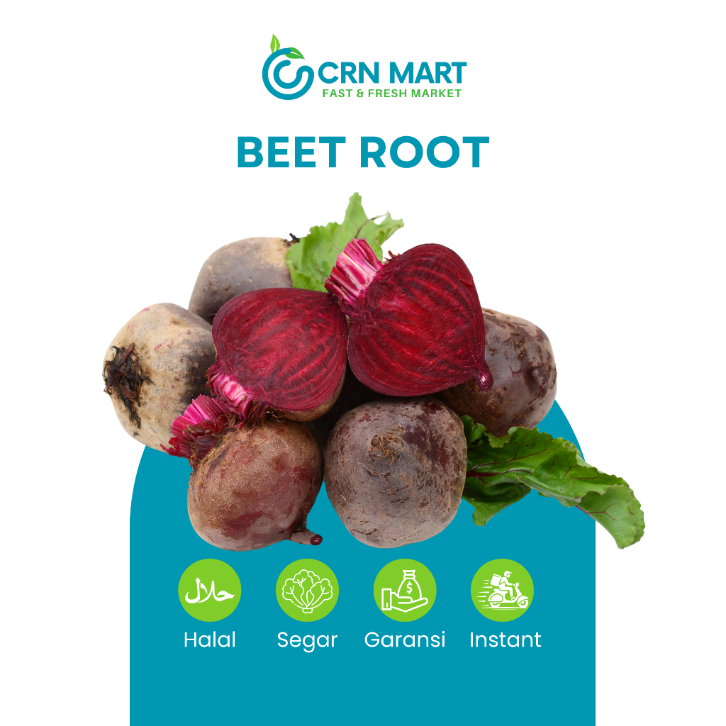 

CRN MART - Buah Beet Segar/Buah-buahan Segar/Beet Root/Red Beet Fresh