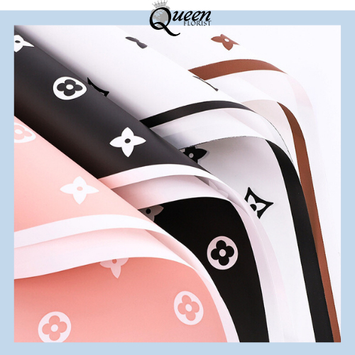 

Wrapping Paper Motif LV Cellophane Kertas Kado / Kertas Buket Bunga 6119