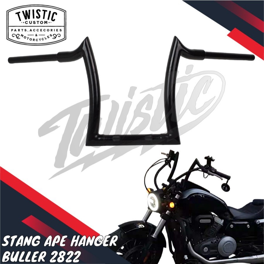 Stang Ape Hanger Buller Tinggi Motor Benda V252 C V 252 C Morbius 250 Custom Touring