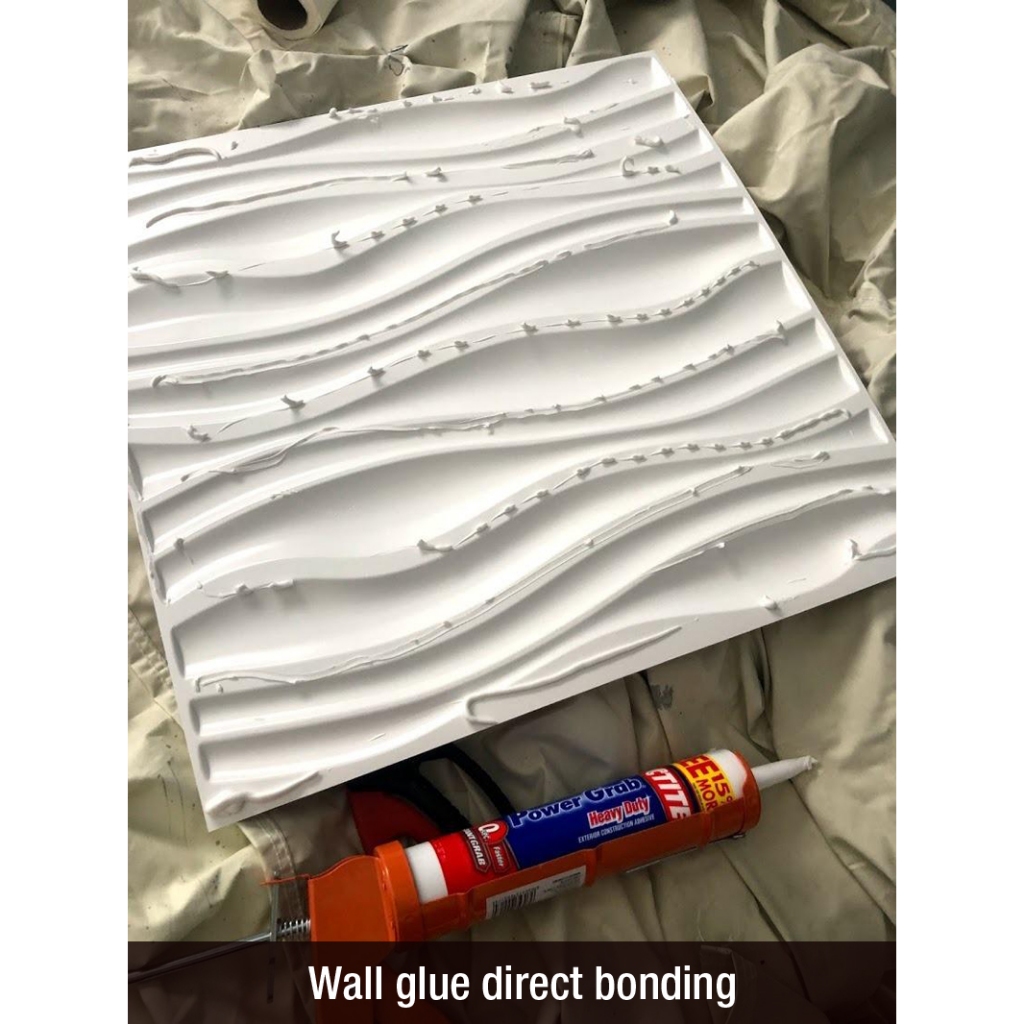 Wallpanel 3D PVC Premium Dekorasi Dinding Ruangan Wall Panel Tempel