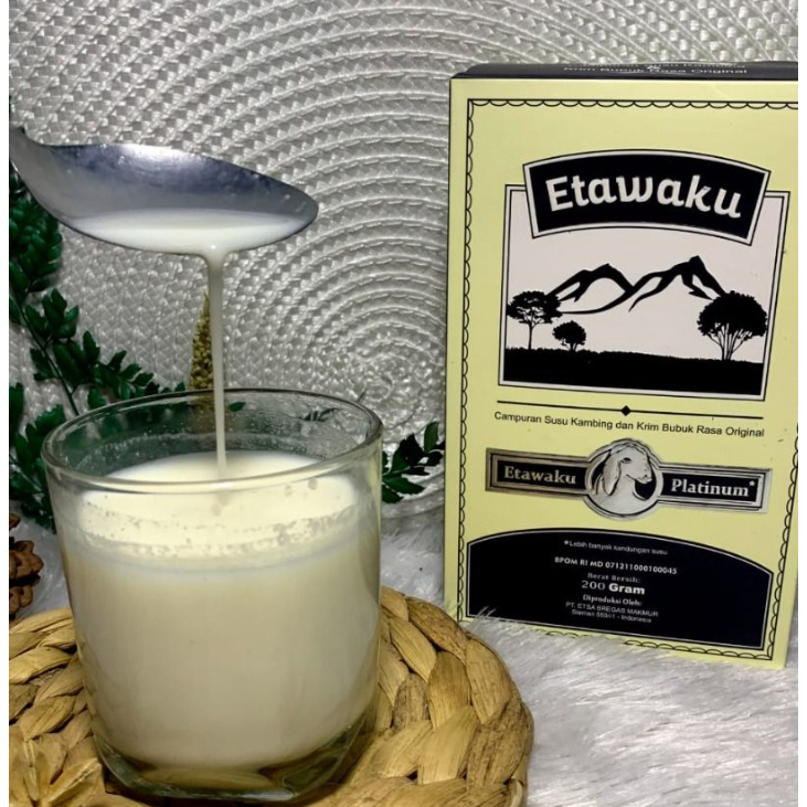 

Etawaku Platinum 200 gr Susu Kambing Murni etawa Atasi Nyeri Sendi & Tulang Original 1 Box