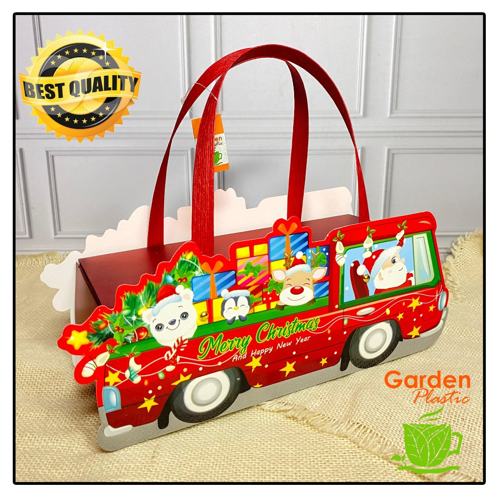 KARDUS BOX / DUS NATAL KOTAK KUE XMAS MERRY CHRISTMAS