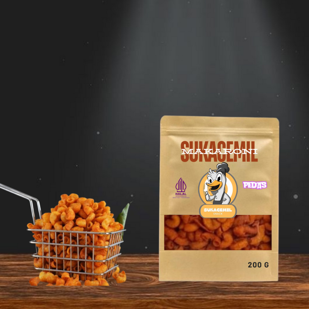 

SUKACEMIL makaroni daun jeruk pedas gurih