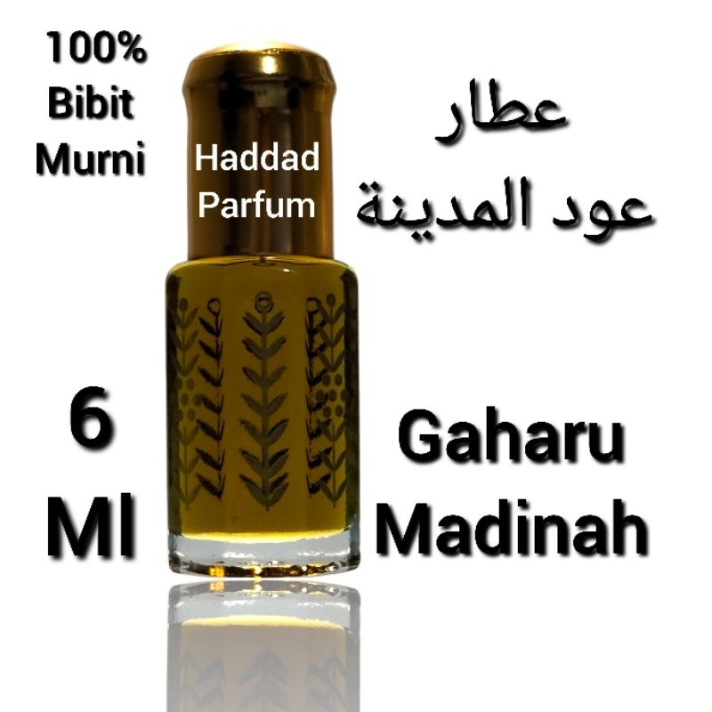 Attar Oud Madinah ( Gaharu Madinah ) 6 ml