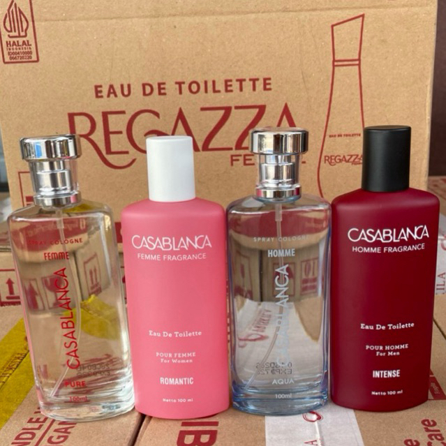 [BOTOL KACA] CASABLANCA Spray Cologne Parfum Kaca - 100ml