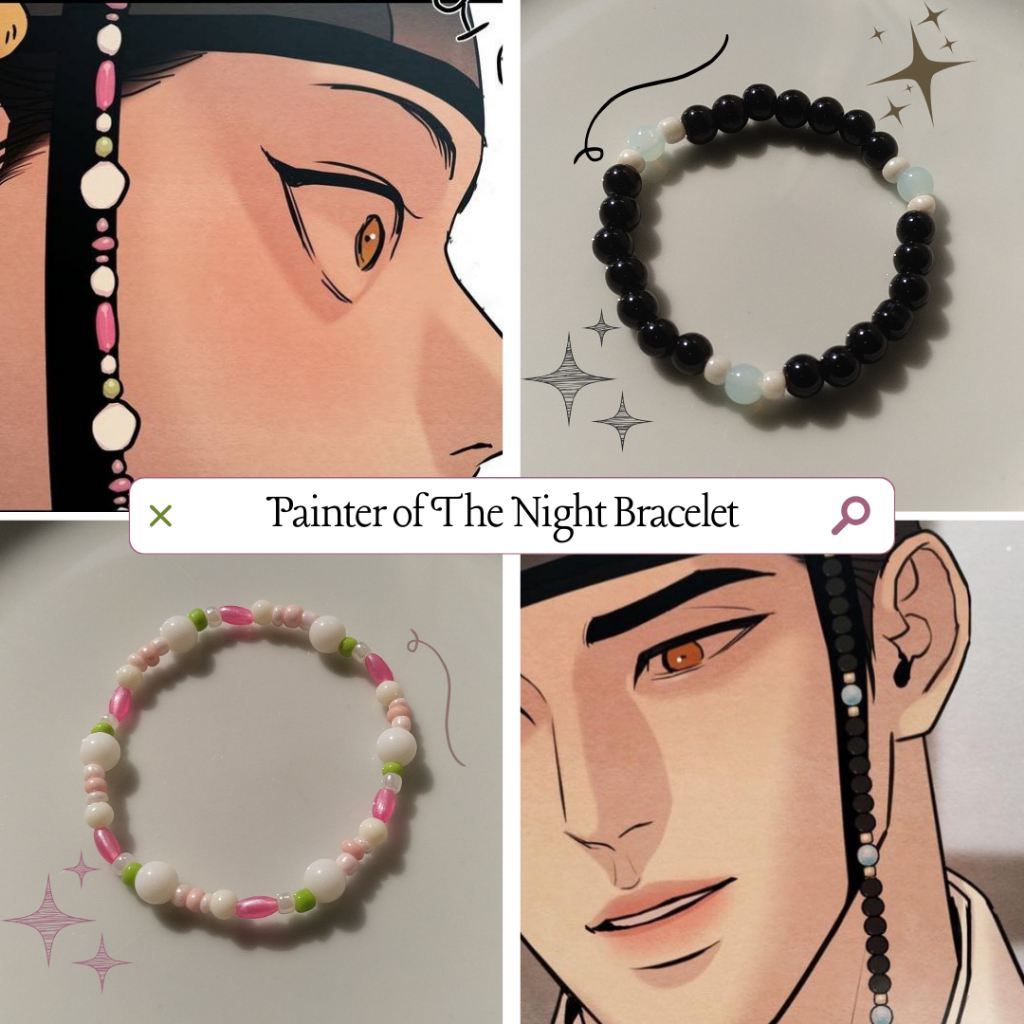 Manhwa Painter of The Night beads bracelet - Gelang manik Manhwa Painter of The Night
