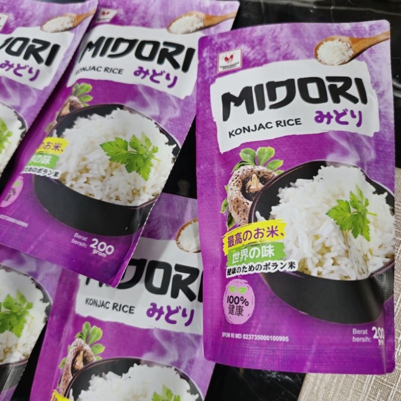 

BERAS PORANG MIDORI 100gram (harus dimasak)