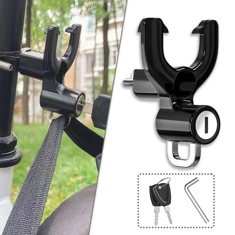 1set Gembok Helm Motor Kunci Helm Motor Kunci Gembok Helm Anti Maling Kunci Pengaman Helm