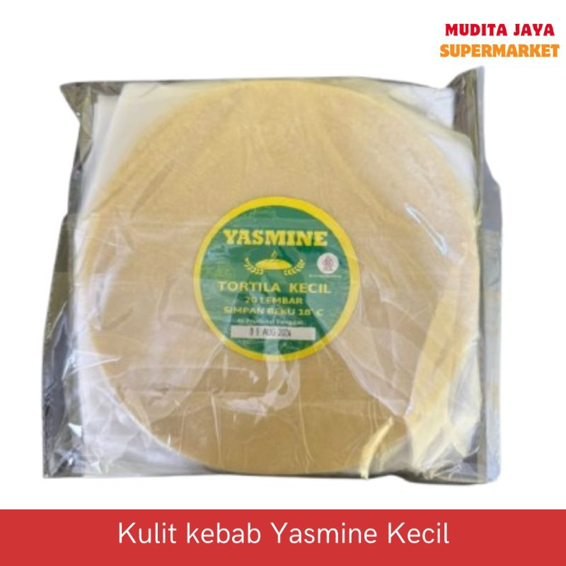 

Termurah Kulit Kebab Tortila Yasmije Kecil isi 20pcs