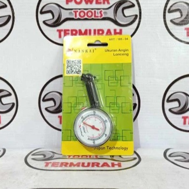 

ALAT UKURAN BAN ANGIN NANKAI BENTUK JAM / LONCENG (TEKANAN ANGIN BAN)