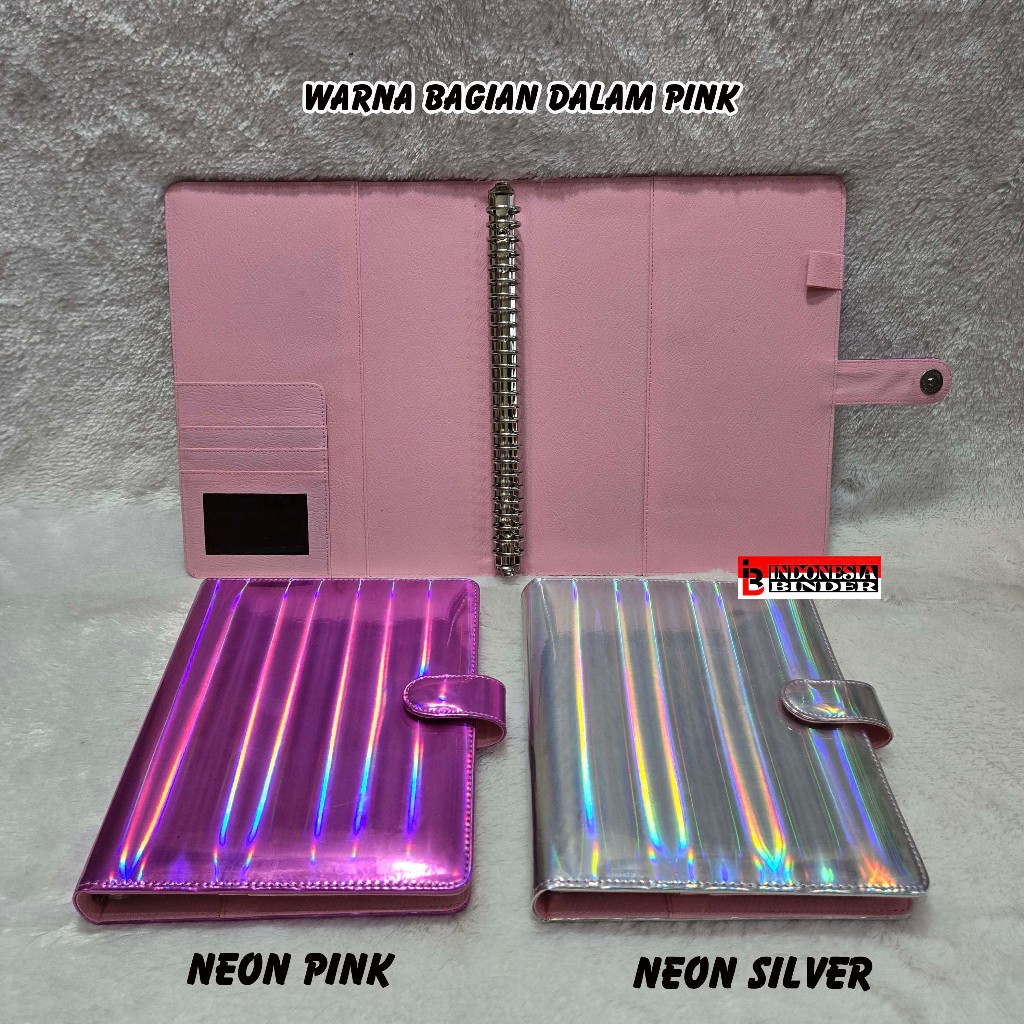 

RB BINDER HOLOGRAM NEON A5 DAN B5