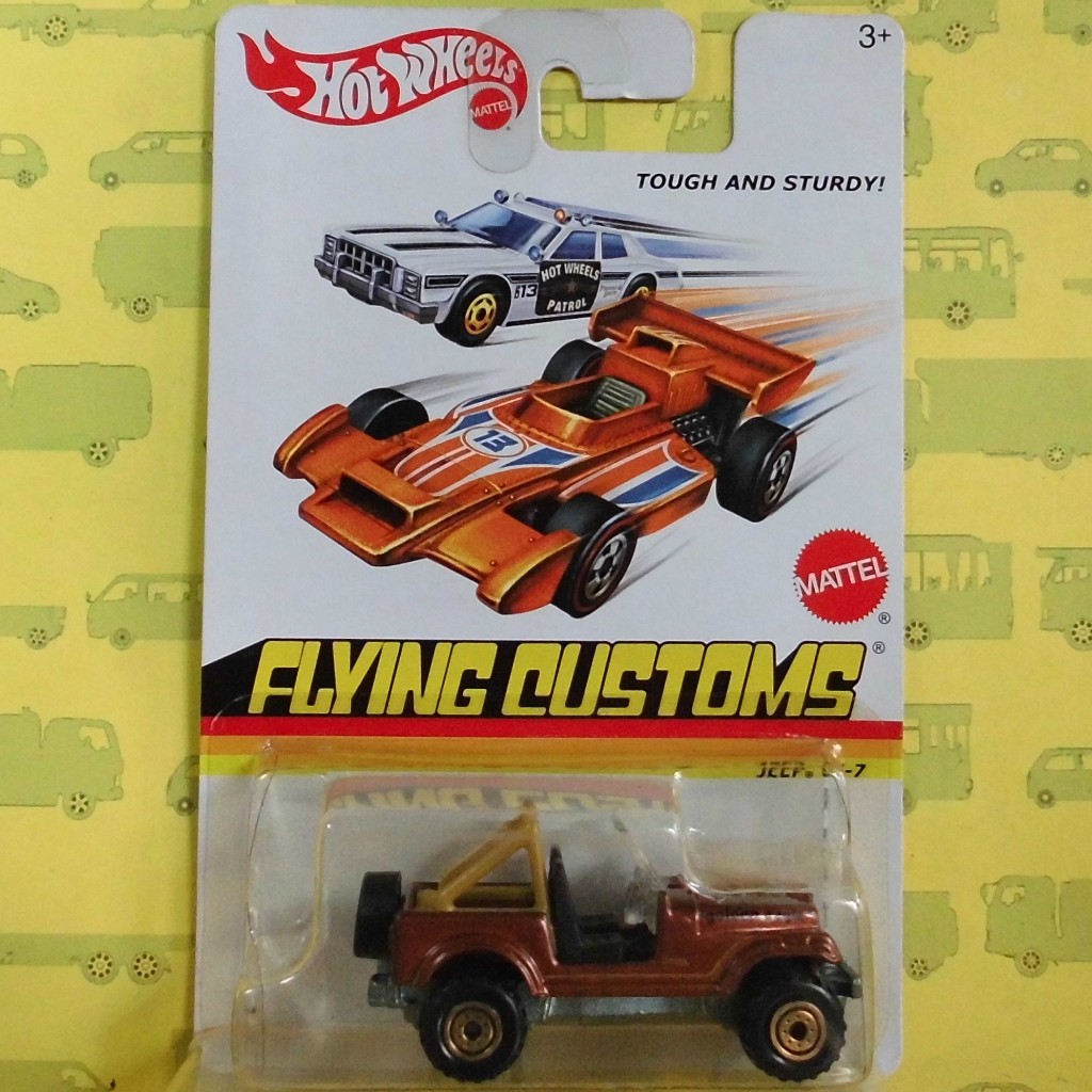 Hot Wheels 2012  Flying Customs Jeep CJ7