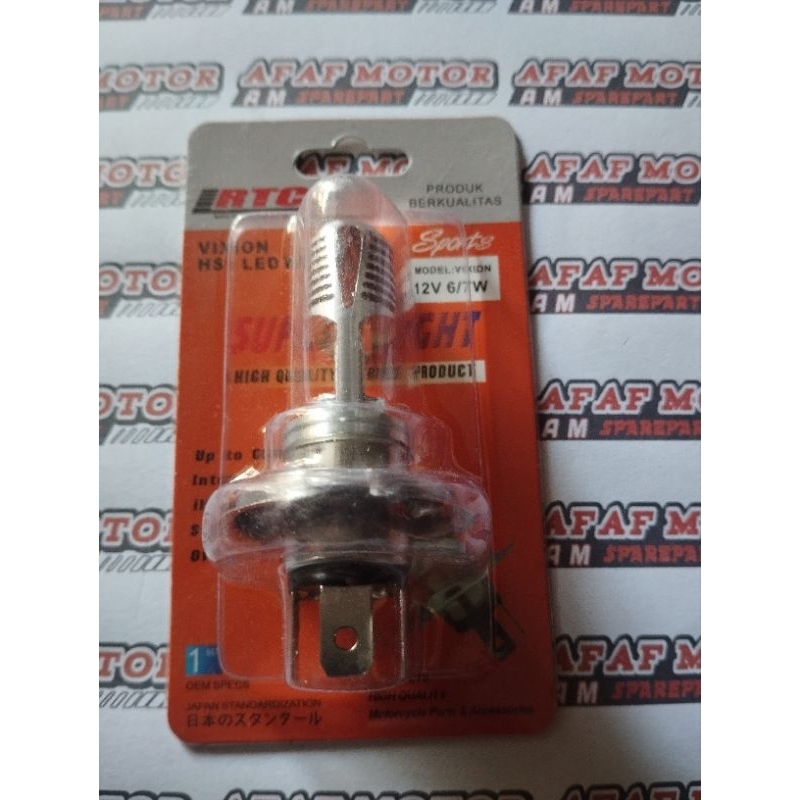 Lampu LED motor ( H4 )Untuk Scoopy lama Vixion GL DLL