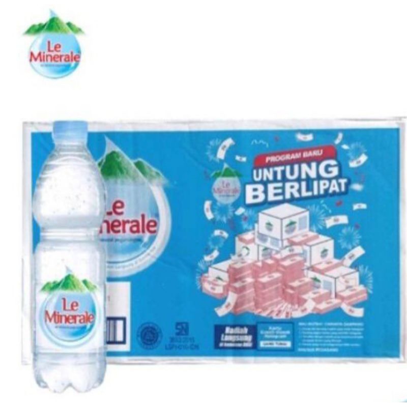 

Le Minerale 600ml 1dus isi 24pcs