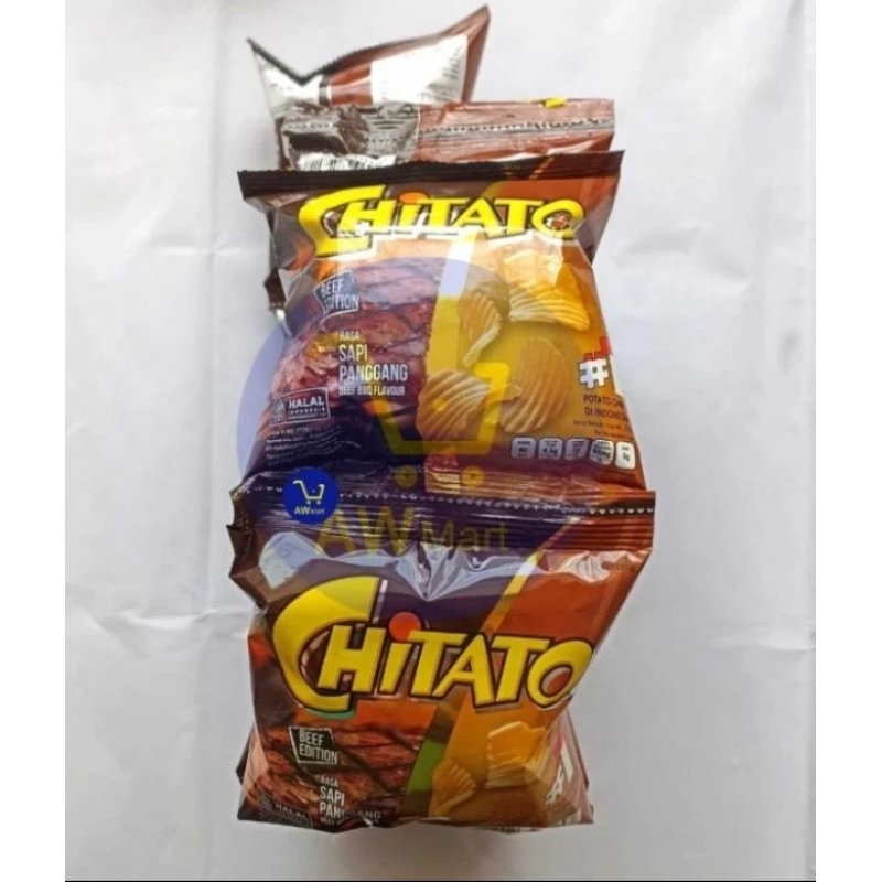 

Snack CHITATO BBQ barbeque 1 renceng 10pc