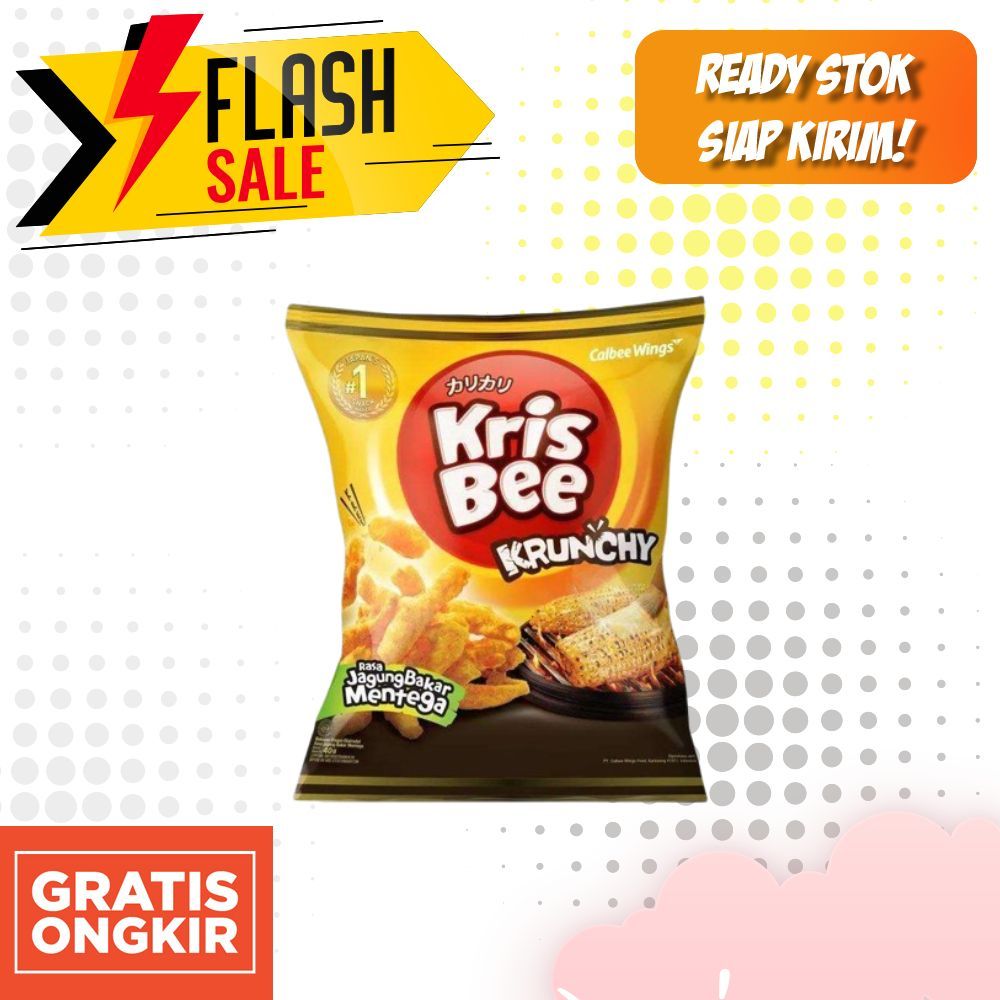 

KRISBEE KRUNCHY JAGUNG BAKAR MENTEGA 75 GR / CEMILAN JAGUNG
