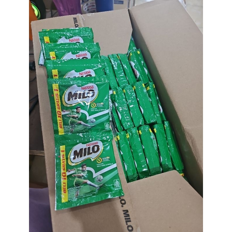 

Milo susu bubuk coklat 1rcg isi 10bks