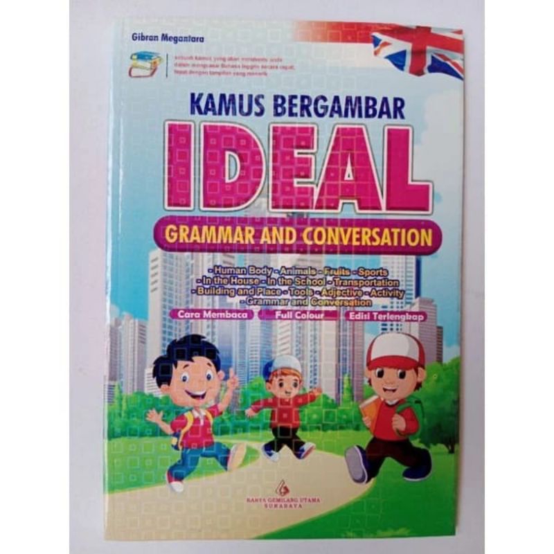 Buku Kamus Bergambar IDEAL Bahasa Inggris Full Colour