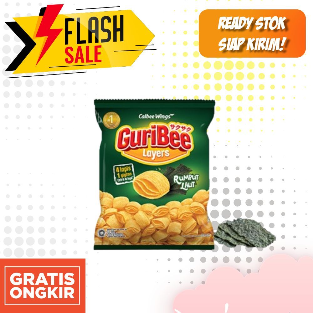 

Guribee Snack Rumput Laut 65G