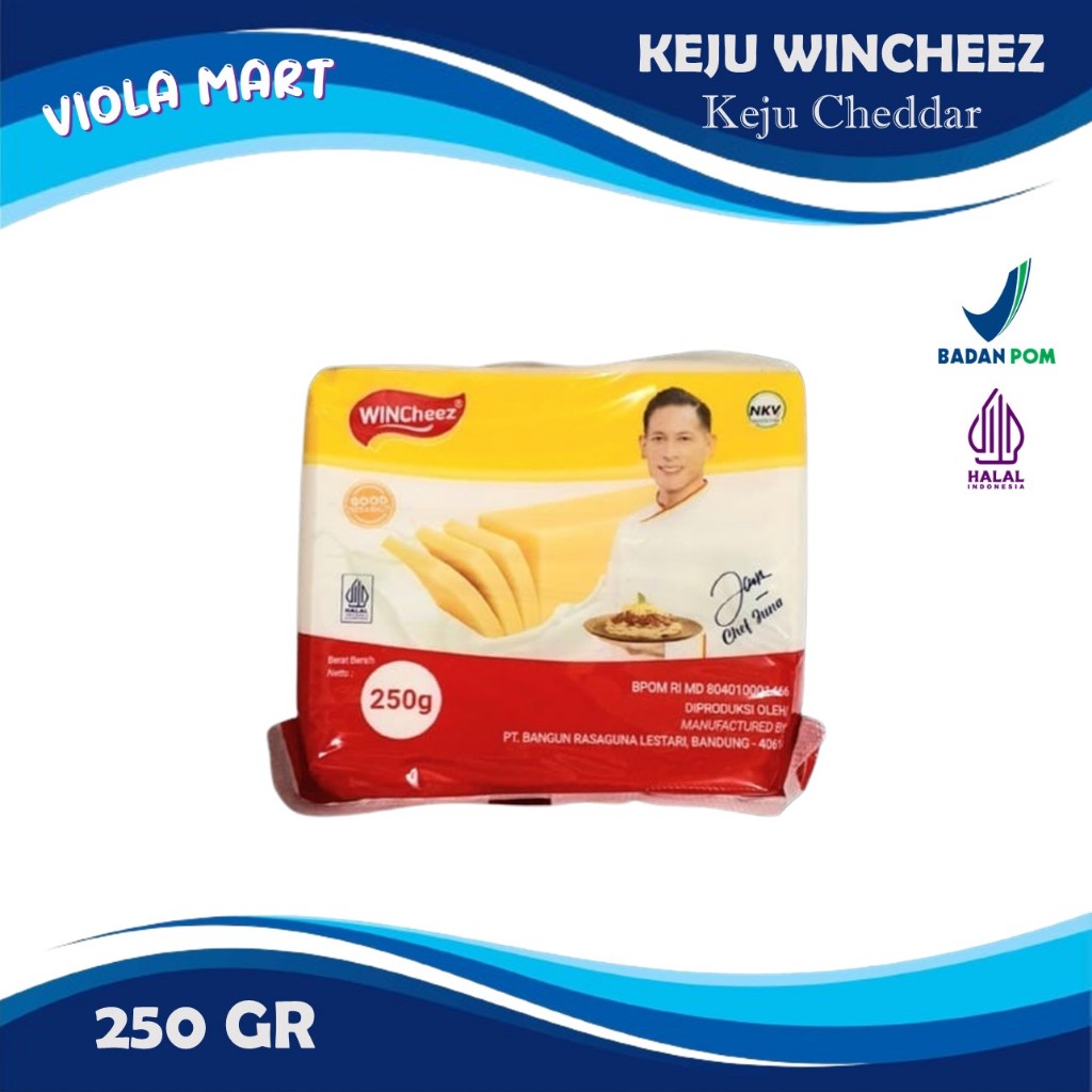 

Keju WINCHEEZ 250gr / Keju Cheddar BEST SELLER