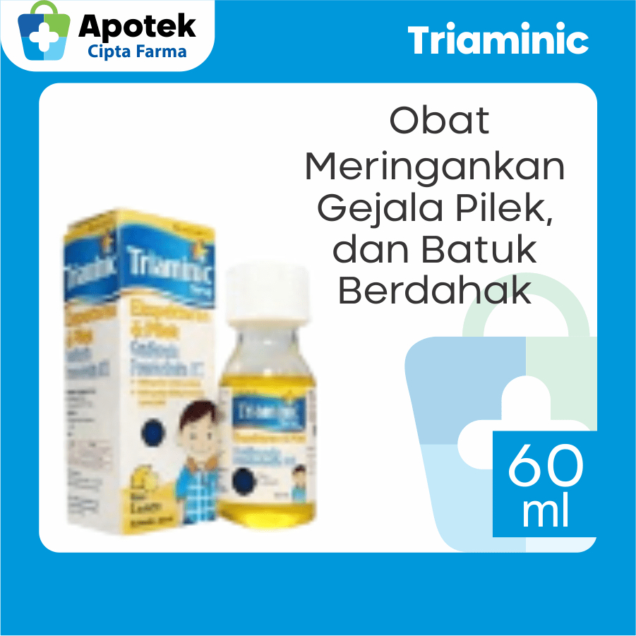Triaminic Batuk Berdahak Triaminic Batuk Pilek Guaifenesin Obat Pilek Flu Hidung Tersumbat