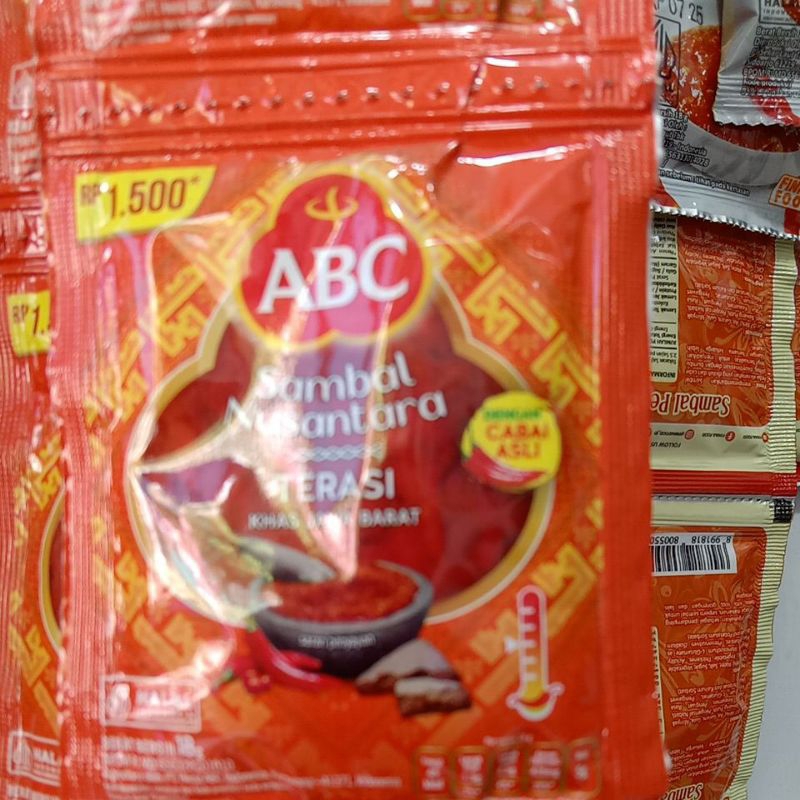 

ABC sambal Nusantara terasi