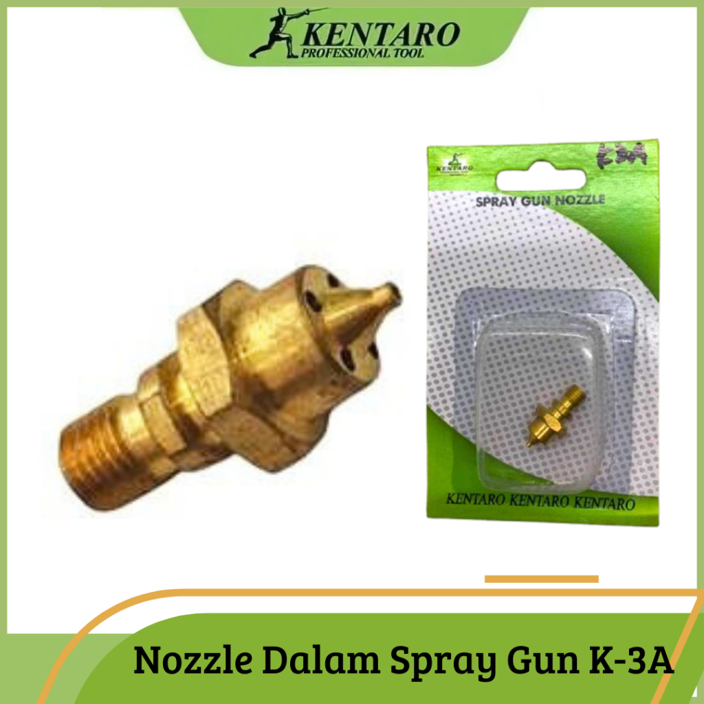 KENTARO Japan Nozzle dalam Nozle Sparepart Spray Gun K3A