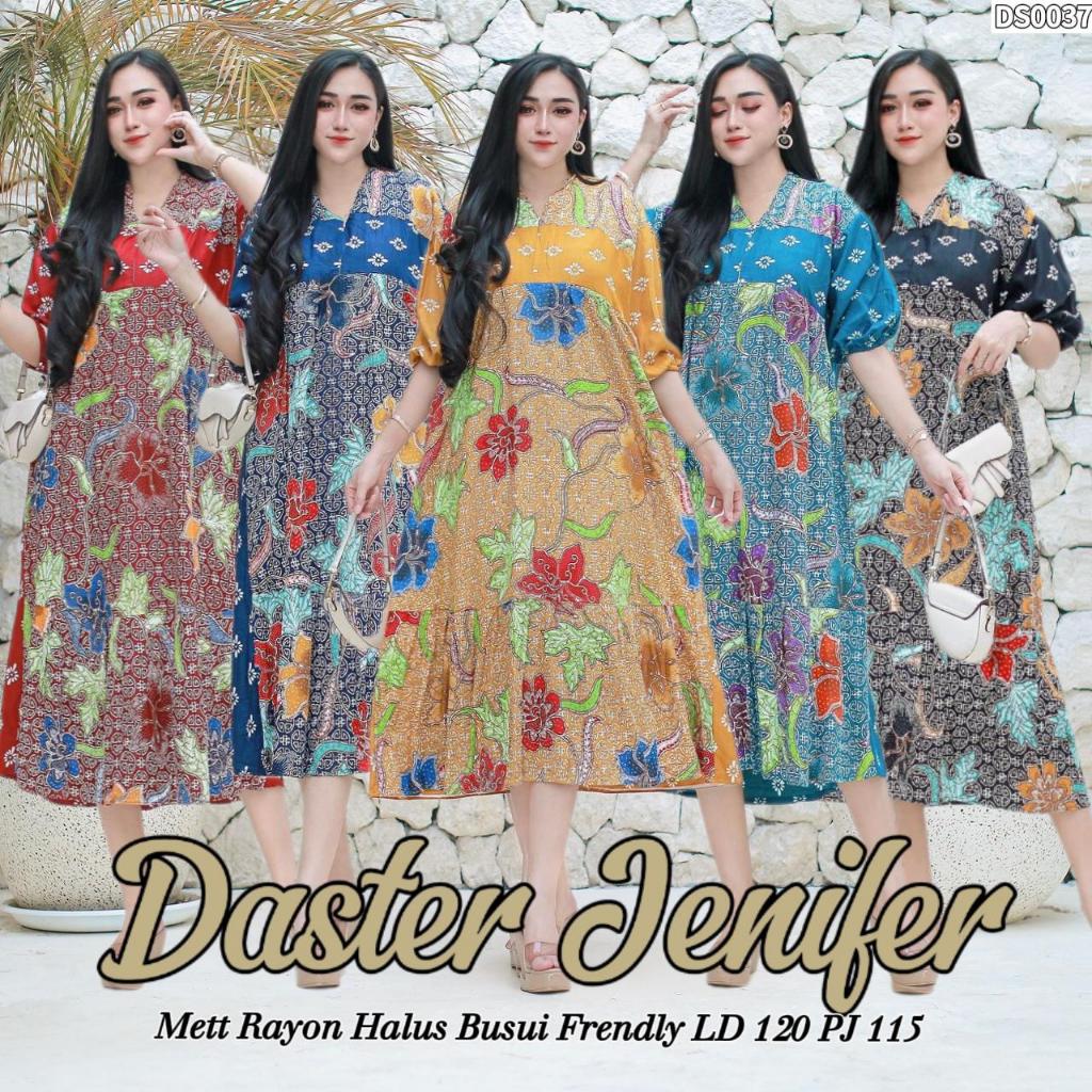 Jessa Batik | Daster Jenifer Daster Rayon Premium Adem Tebal Halus Busui Friendly Kekinian